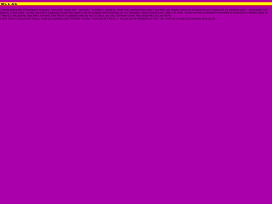 blog screenshot
