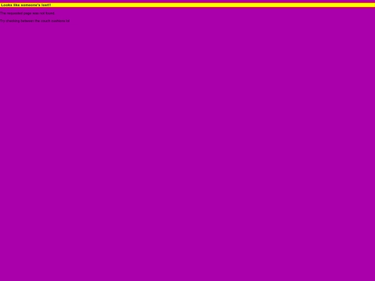 not_found screenshot