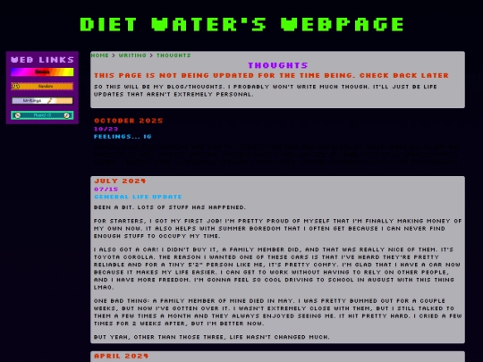 writing/journal screenshot