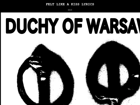 Lyrics screenshot