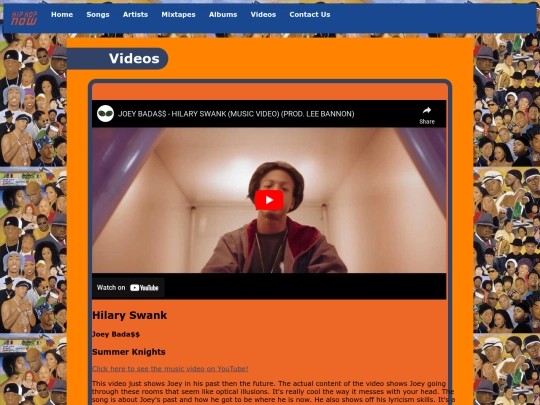 videos screenshot