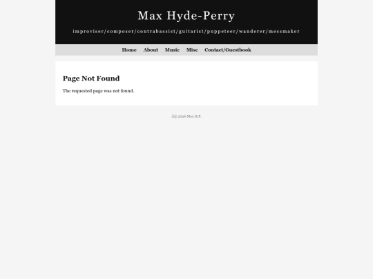 not_found screenshot