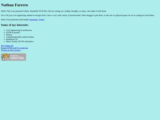 index screenshot