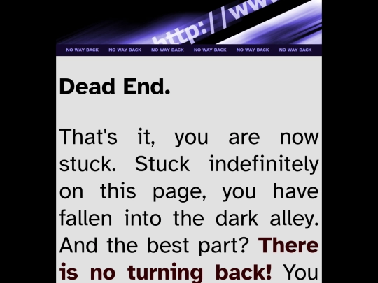 the/deadend screenshot