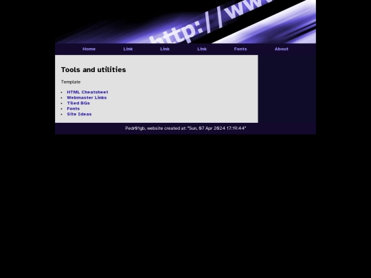 tools screenshot