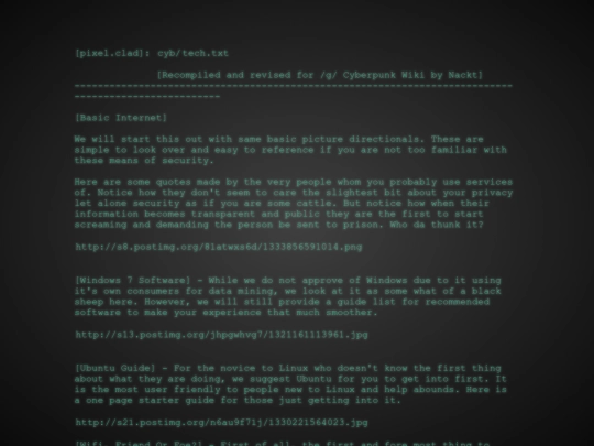 cyb/tech screenshot