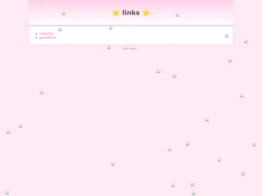 links screenshot
