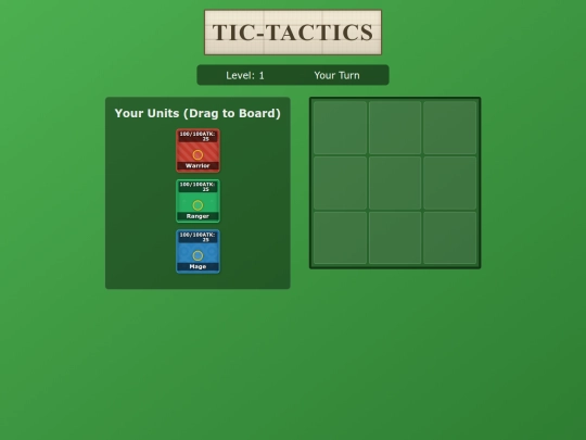 Tic-Tactics screenshot