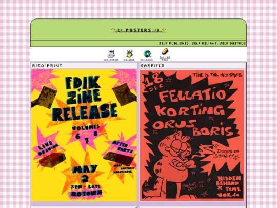 posters screenshot