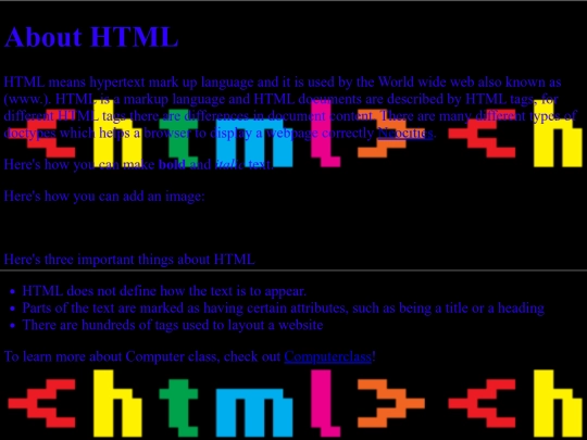 HTML screenshot