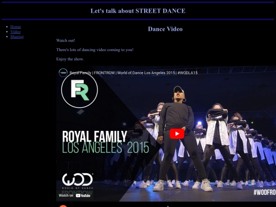 video screenshot