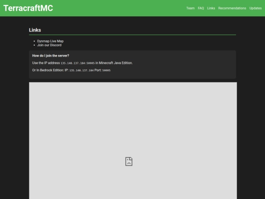 links screenshot