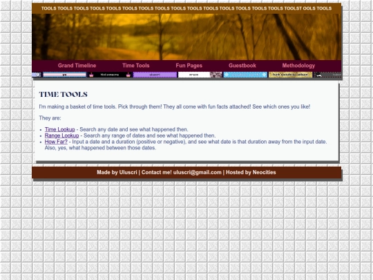 tools screenshot