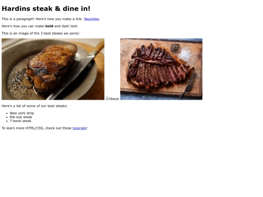 restaurant screenshot