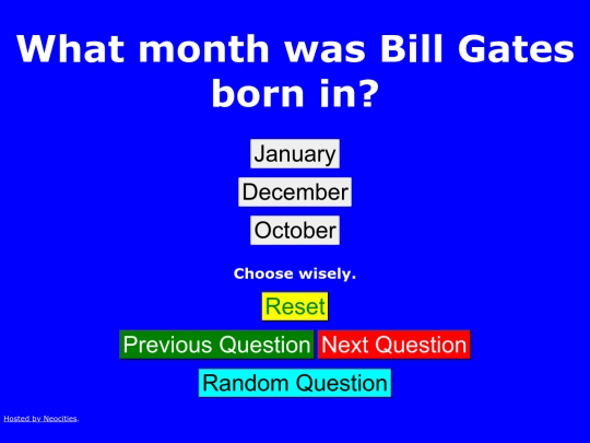 triviagame/triv20 screenshot