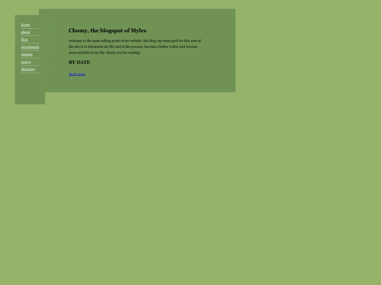 blog screenshot