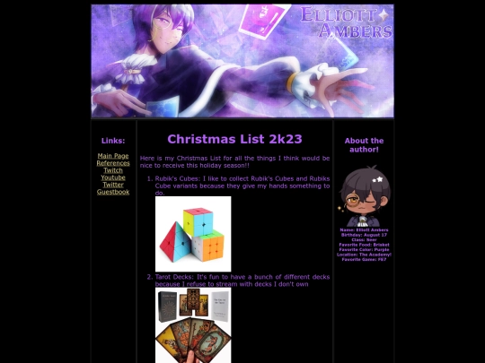 christmaslist screenshot
