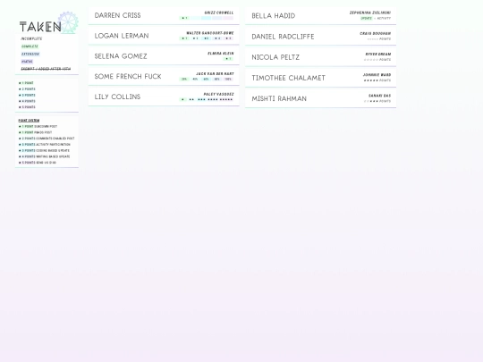 takenwip screenshot