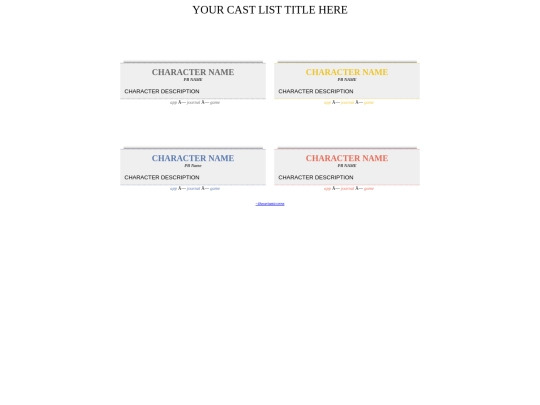 castlistbio screenshot