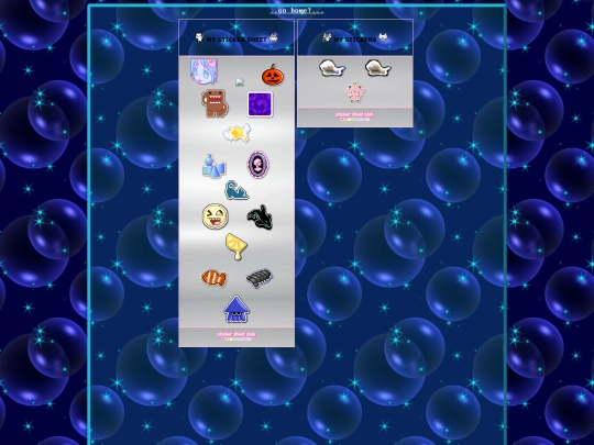clubs/sticker screenshot