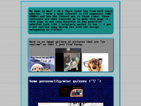 webmaster screenshot