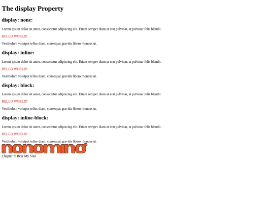 test screenshot