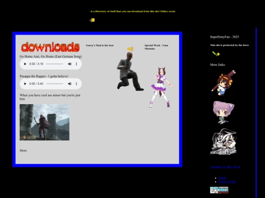 Downloads screenshot