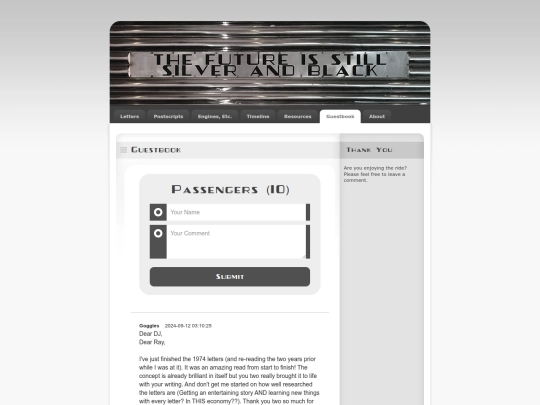 guestbook screenshot