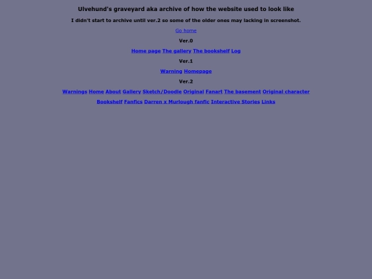 Archive screenshot
