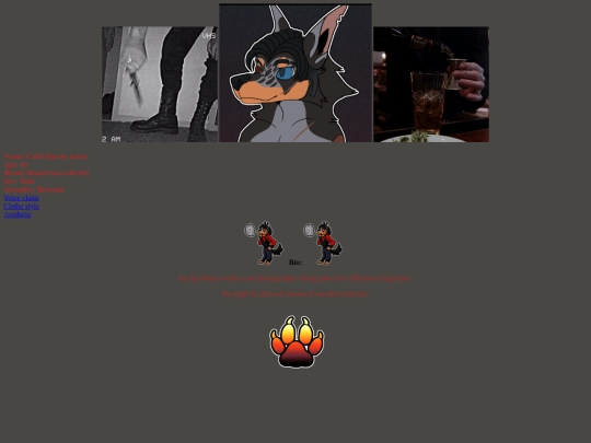 original character/Baron screenshot