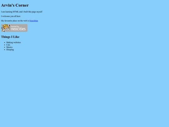 index screenshot