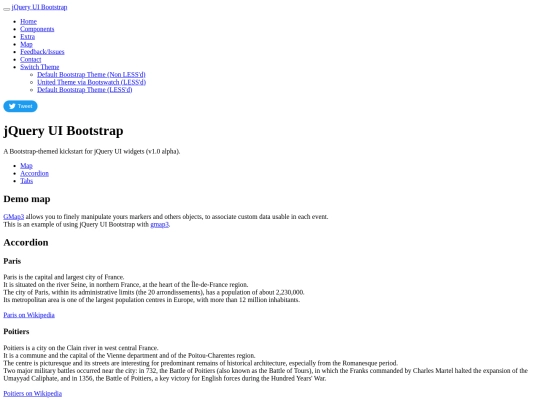 jquery/map screenshot