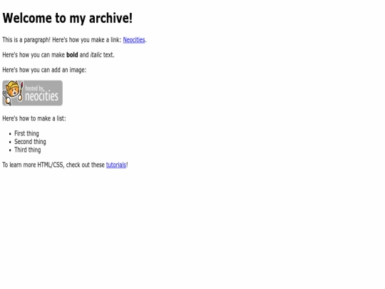 index screenshot