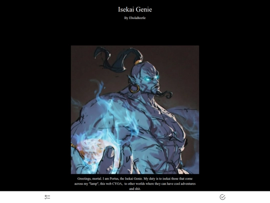 IsekaiGenie screenshot