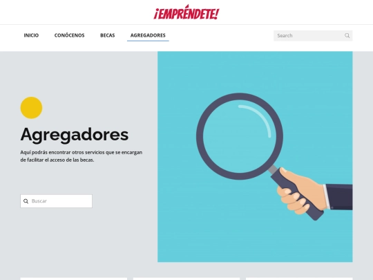 Agregadores screenshot