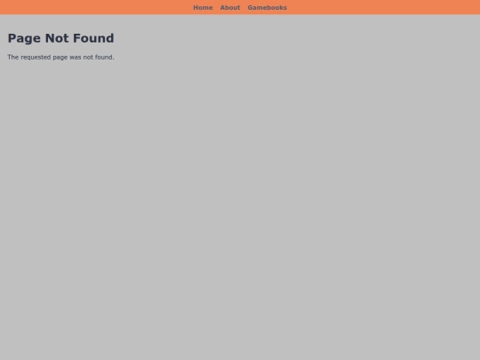 not_found screenshot