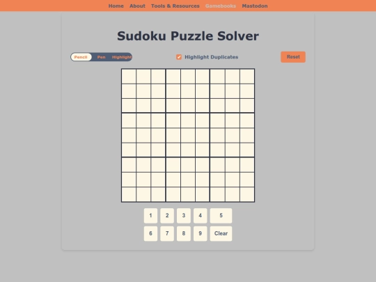 sudoku screenshot