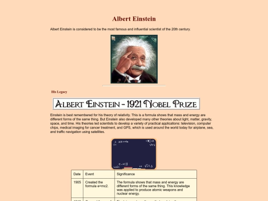 html_code/einstein_index screenshot