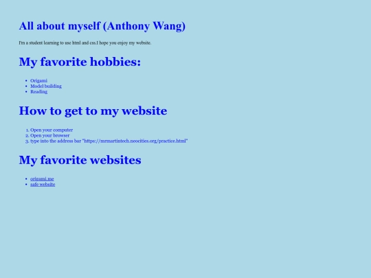 practice screenshot