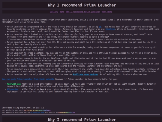 PrismLauncher screenshot