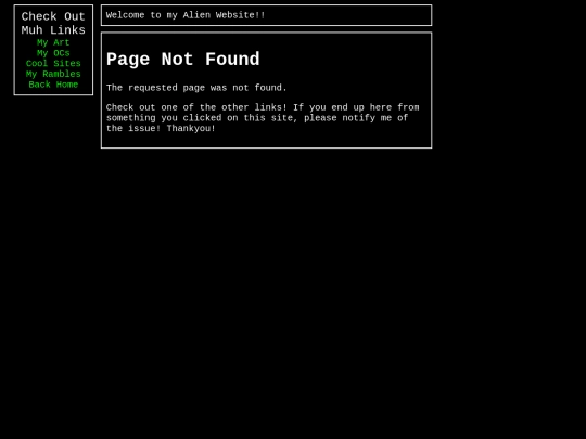 not_found screenshot