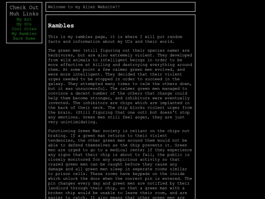 rambles screenshot