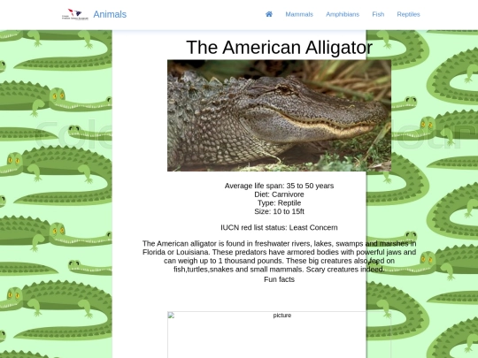 alligator screenshot