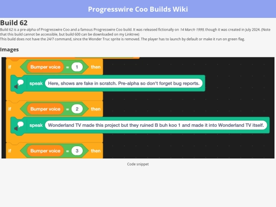Progresswire Coo builds/62 screenshot