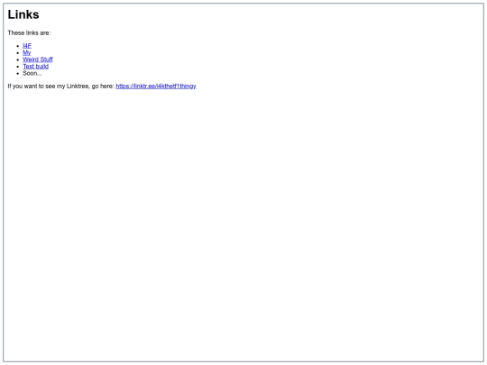 links screenshot