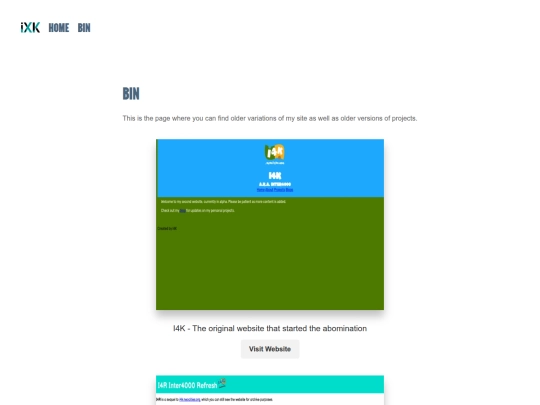 testBuild/bin screenshot