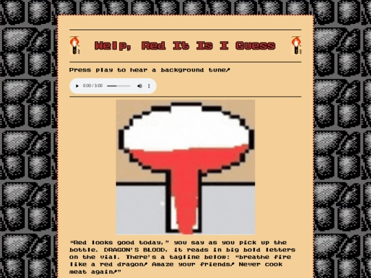 red screenshot