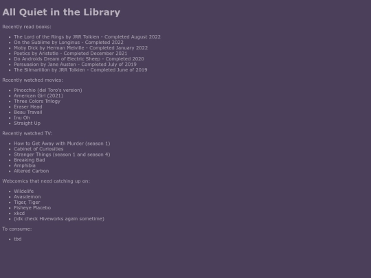 library screenshot