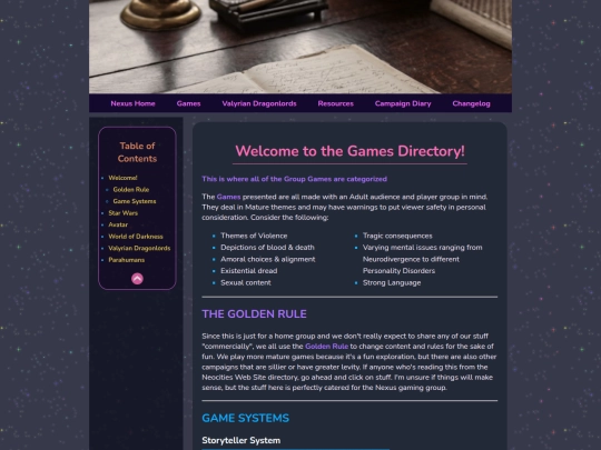 games screenshot