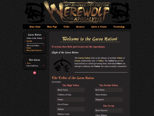 werewolf/tribes screenshot